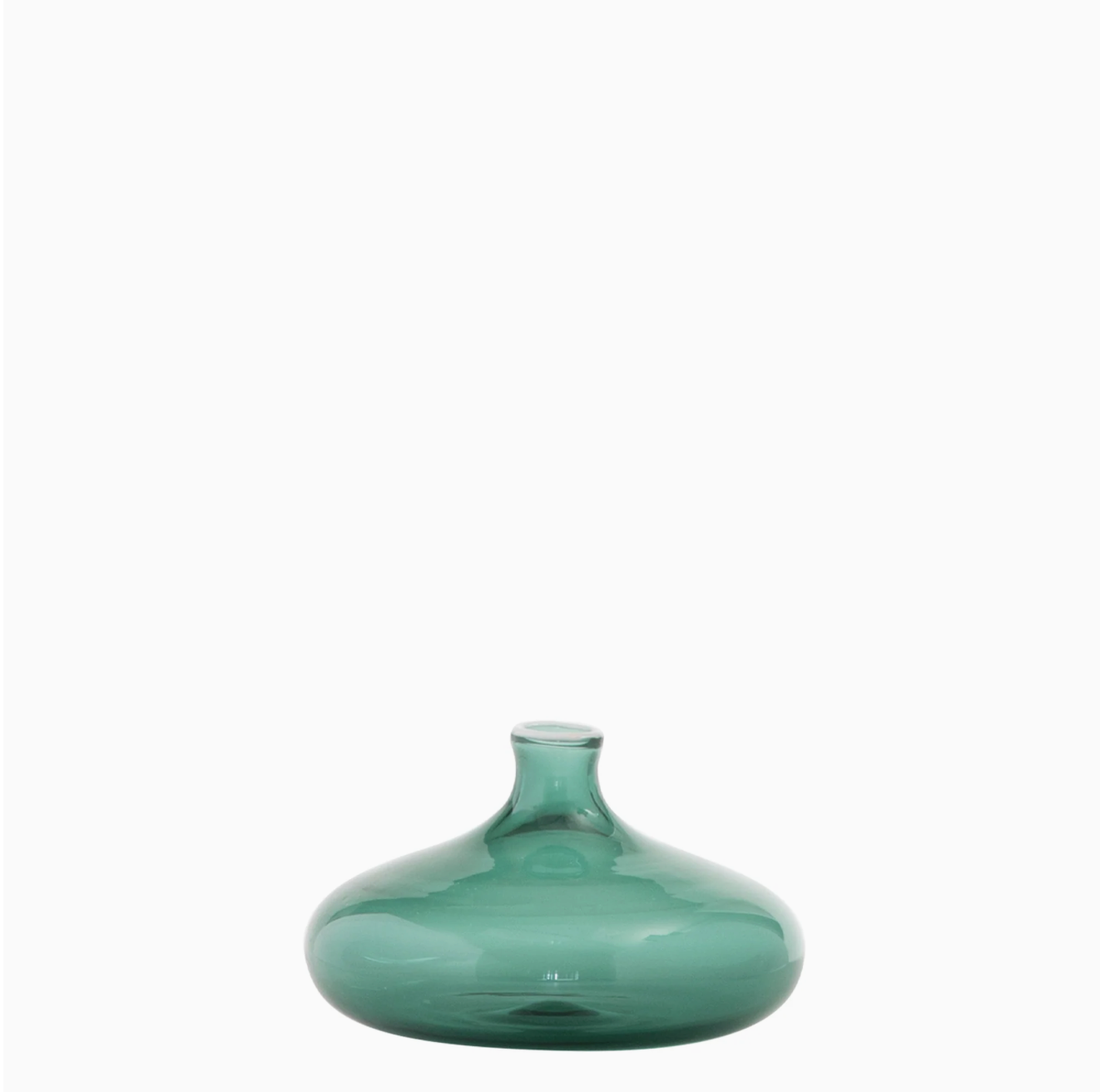 Un Fiore - Small Glass Vase – Green – 19 cl