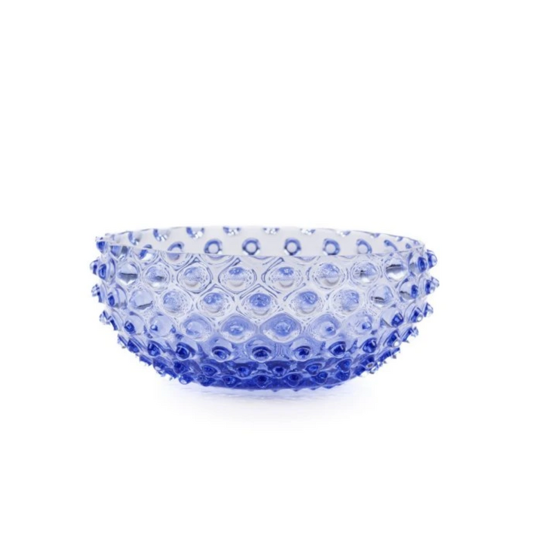 Kristallen kom – Lavendelblauw -  17 cm