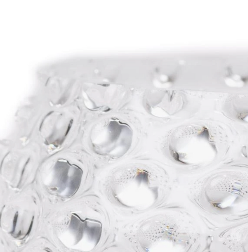 Kristallen kom – Transparant -  17 cm