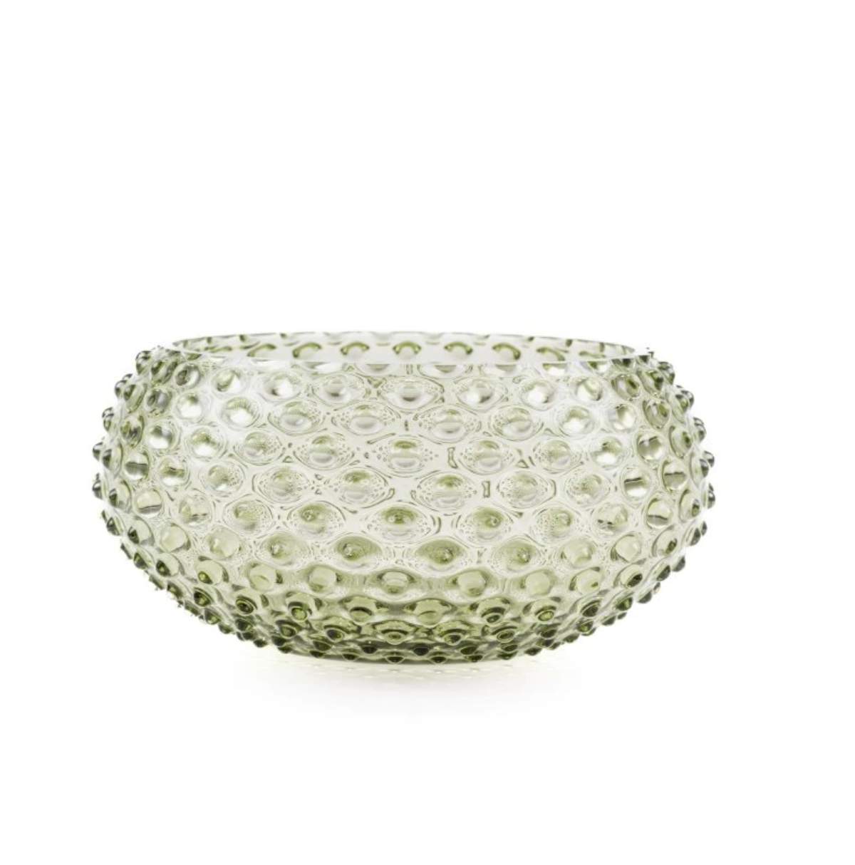 Kristallen kom – Groen -  23 cm