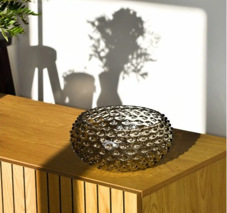 Kristallen kom – Groen -  23 cm