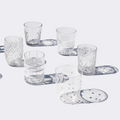 Melting Pod - Transparent - Set of 6 Glasses