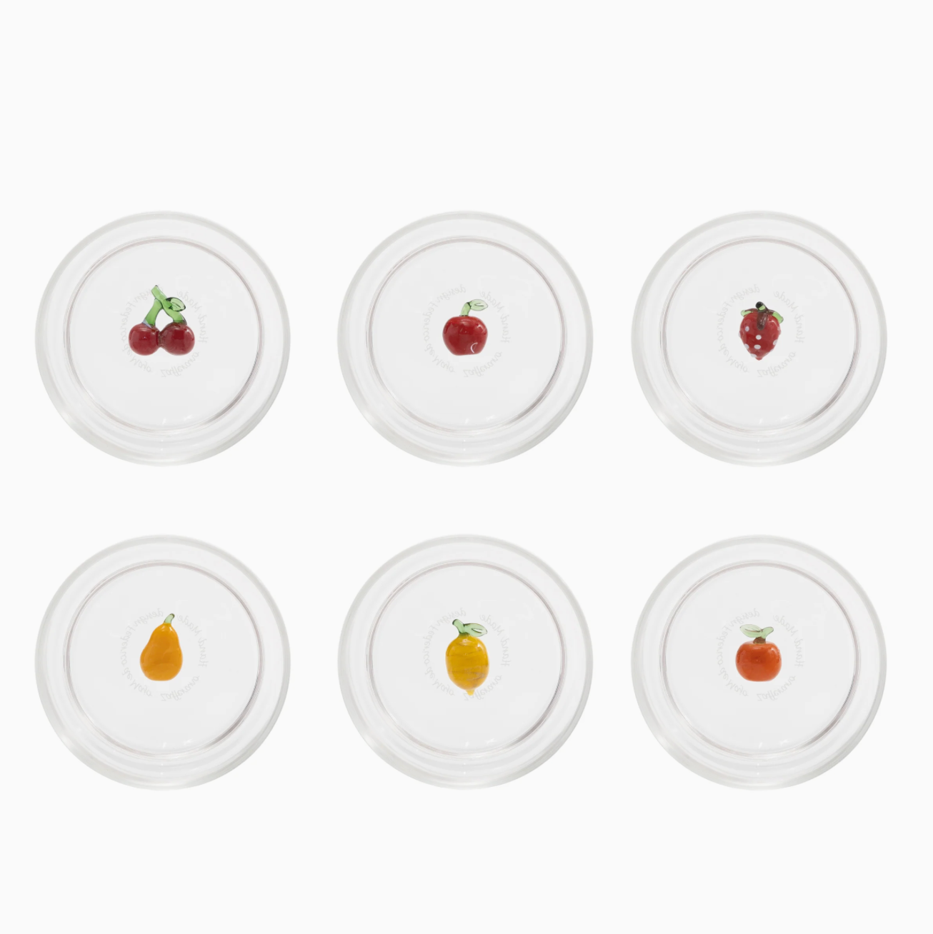 Teca - Fruit - Set of 6 Glasses