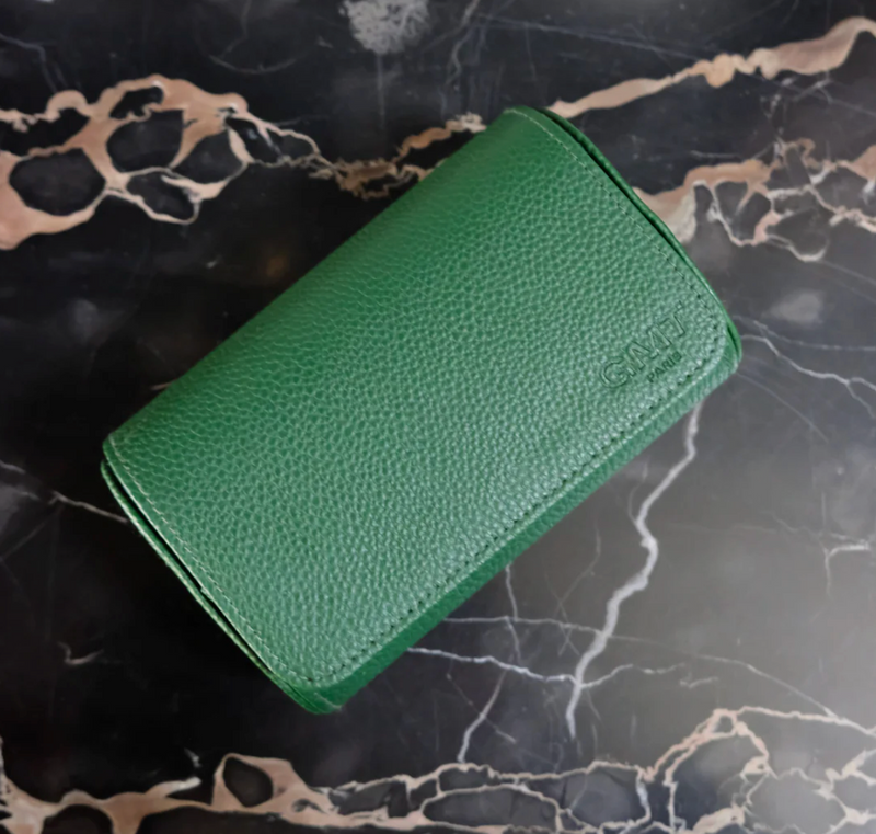 Reishorlogebox velour –  Groen