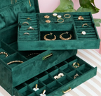 Jewelry box velvet – Green