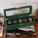 Horlogebox leer – Groen