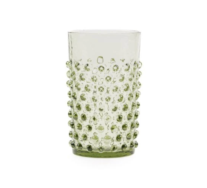 Kristallen Glas – Olijfgroen – 250 ml