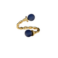 Napkin ring - Gold/Dark blue