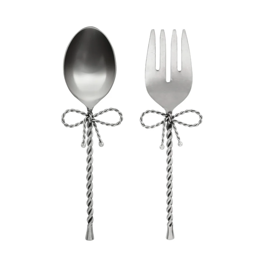 Saladebestek - Set 2 - Zilver