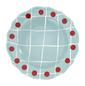 Quadri - Deep plate - Blue - Ø 23 cm