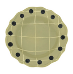 Quadri - Diep bord - Groen - Ø 23 cm