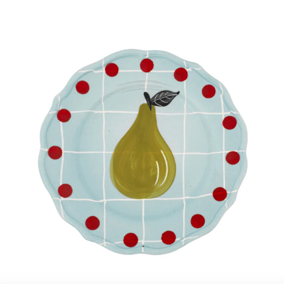 Quadri - Breakfast plate - Blue - Ø 22.5 cm