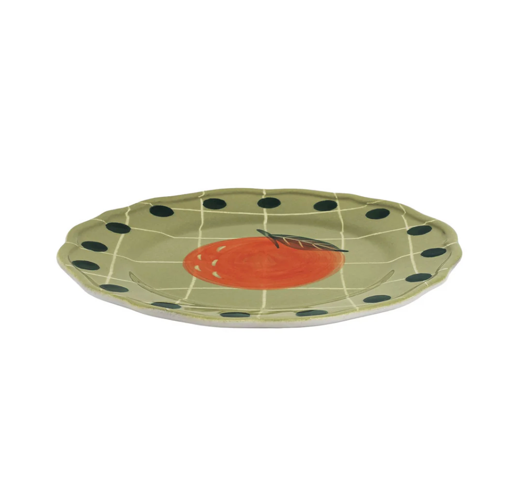 Quadri - Breakfast plate - Green - Ø 22.5 cm