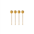 Olive forks - Gold - Set of 4