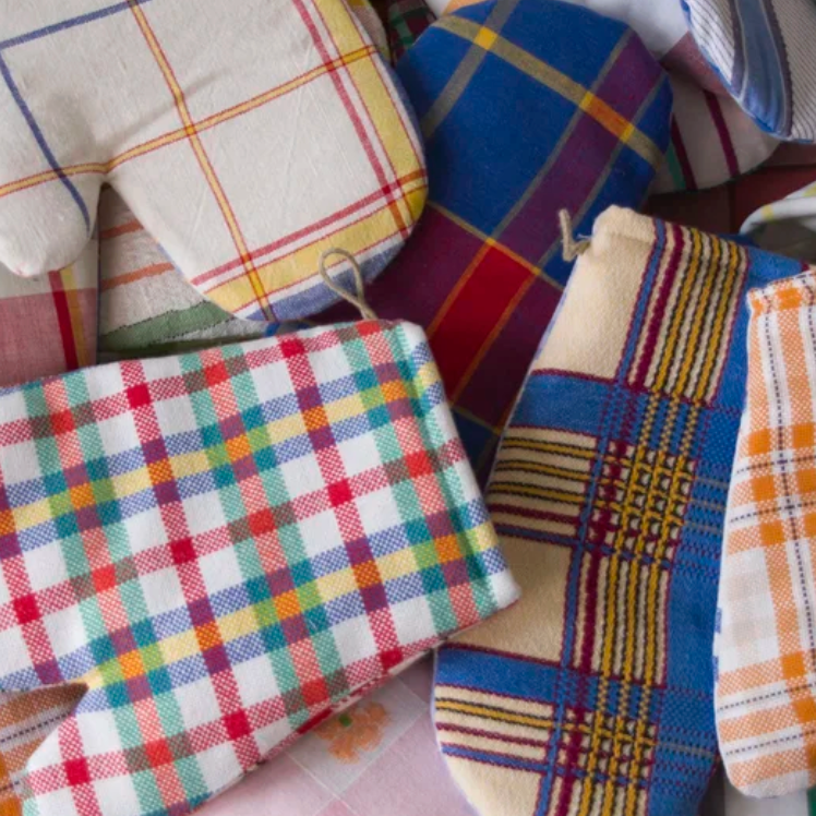 Oven mitts - Vintage - 22x25 cm