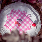 Servetten - Kers - 25x25