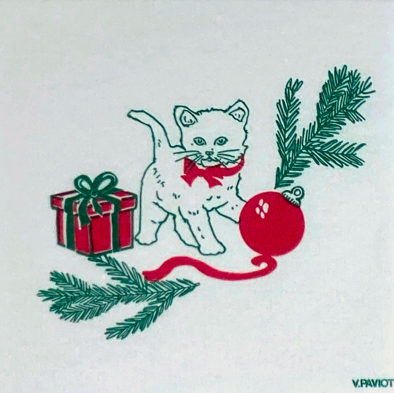 Servetten - Katje - 25x25