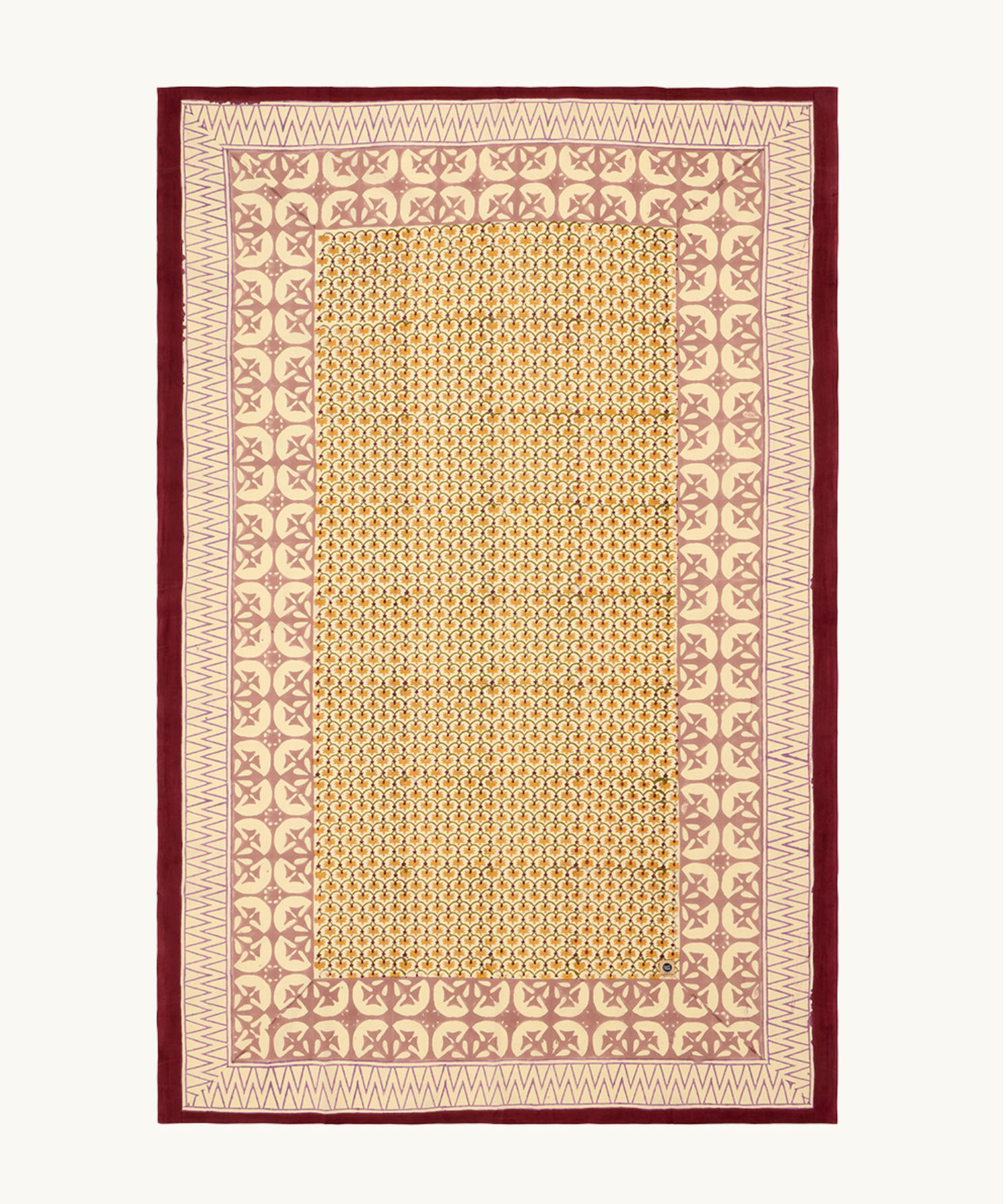 Hand-printed tablecloth "Dani" – 2 sizes