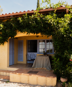 Hand-printed tablecloth "Blue Emma" – 2 sizes