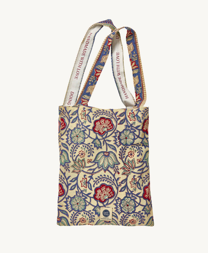 Handbedrukt tafellaken “Bluebell” -  2 maten