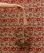 Hand-printed tablecloth "Willow" - 2 sizes