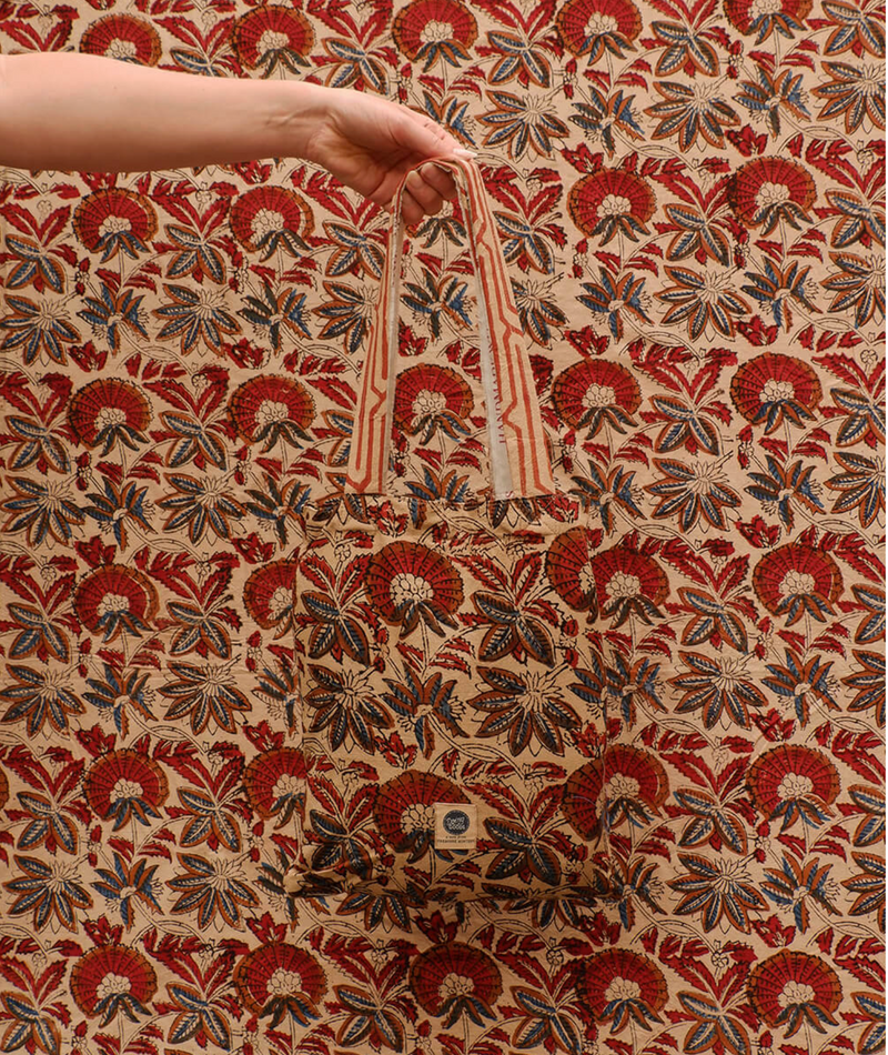 Handbedrukt tafellaken “Willow” -  2 maten