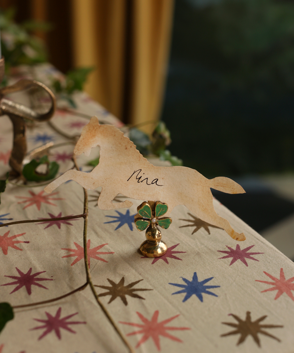 Kaart- en fotohouder "Klavertjevier"