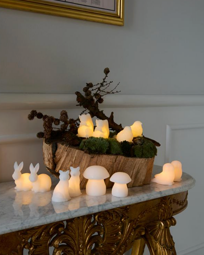 Set 2 LED lamp - Paddenstoelen