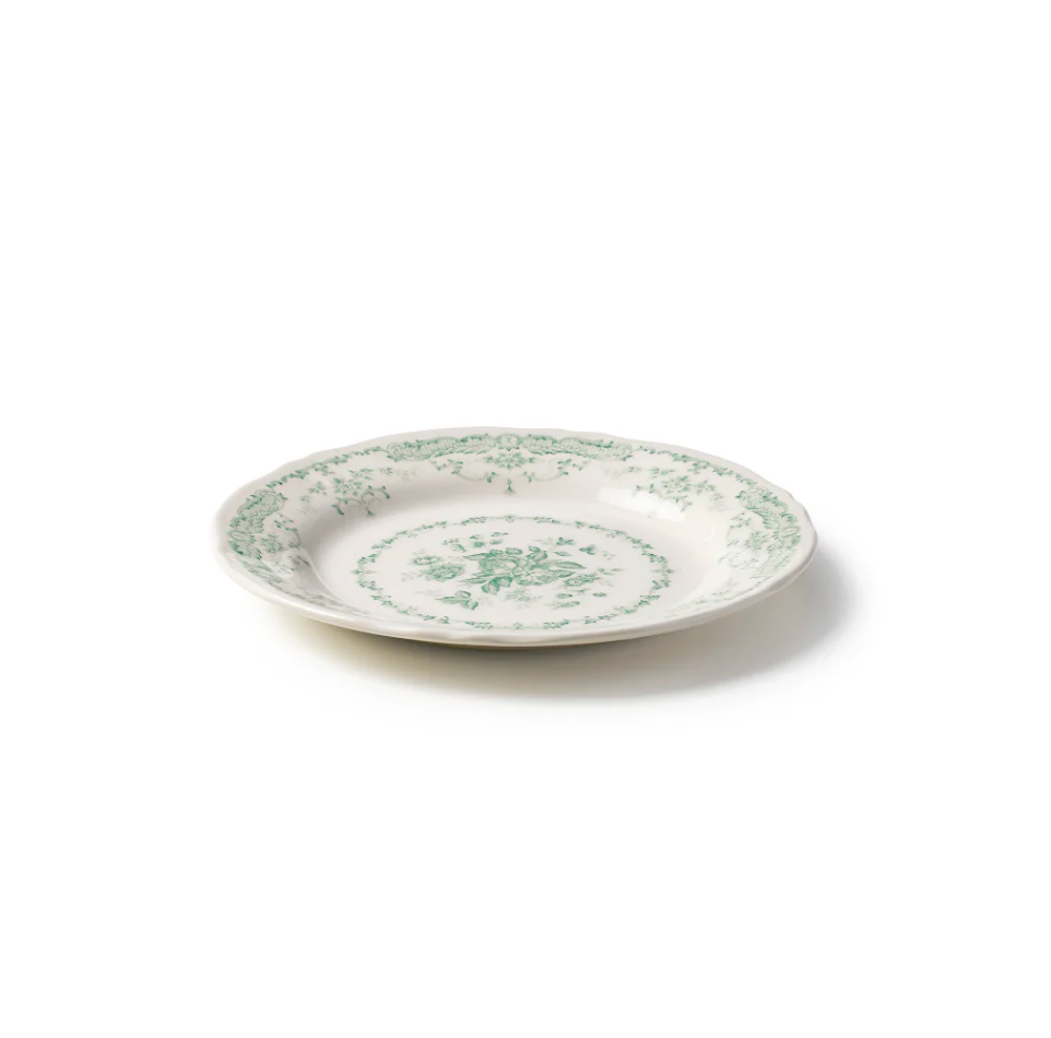 Rose - Breakfast plate - Green - Ø 20.7 cm