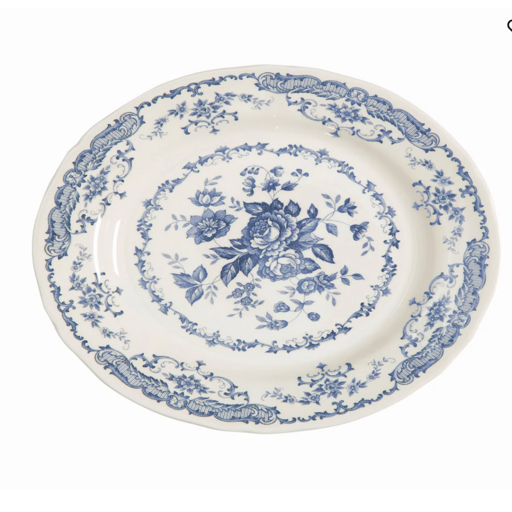 Rose - Serveerbord- Blauw - Ø 30.5 cm