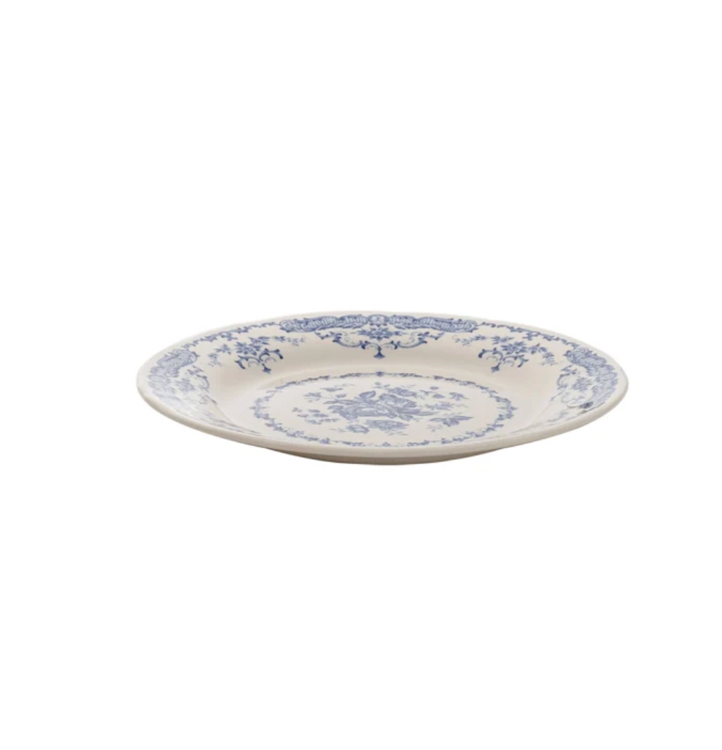 Rose - Ontbijtbord - Blauw - Ø 20.7 cm