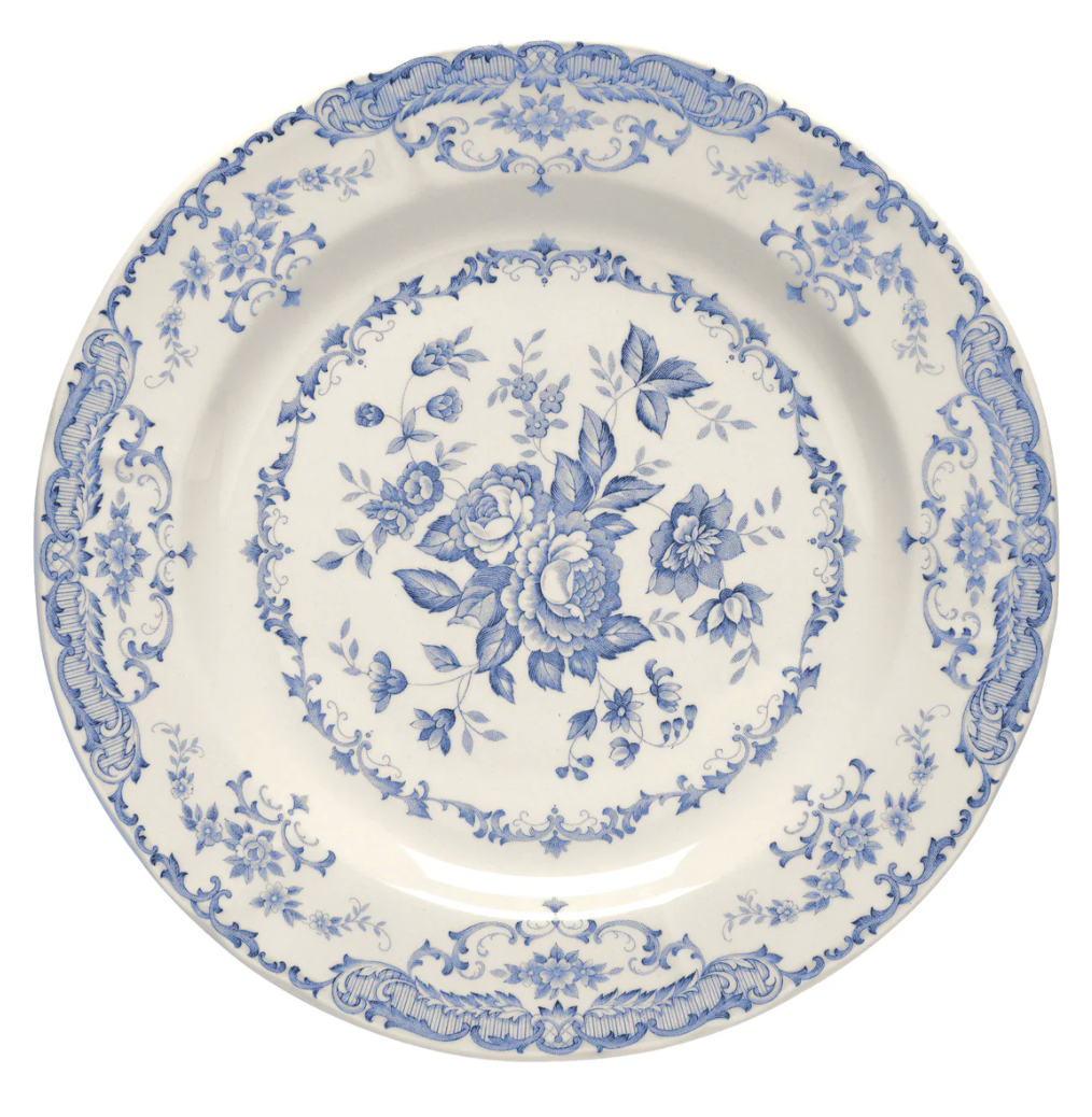 Rose dinerbord Ø 26 cm in blauw