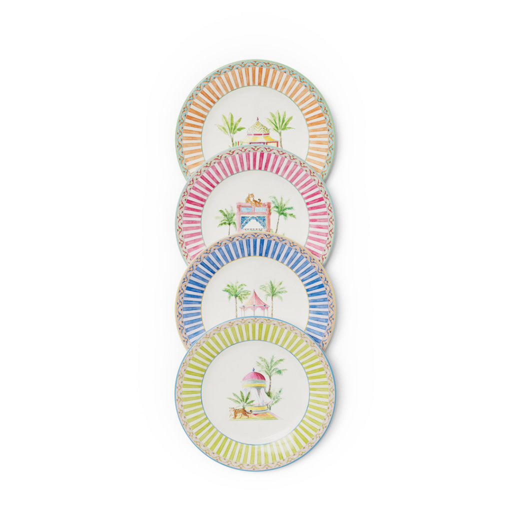 Sariska - Set of 4 dessert plates