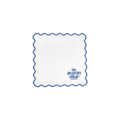 The Club - Set van 2 servetten - Blauw