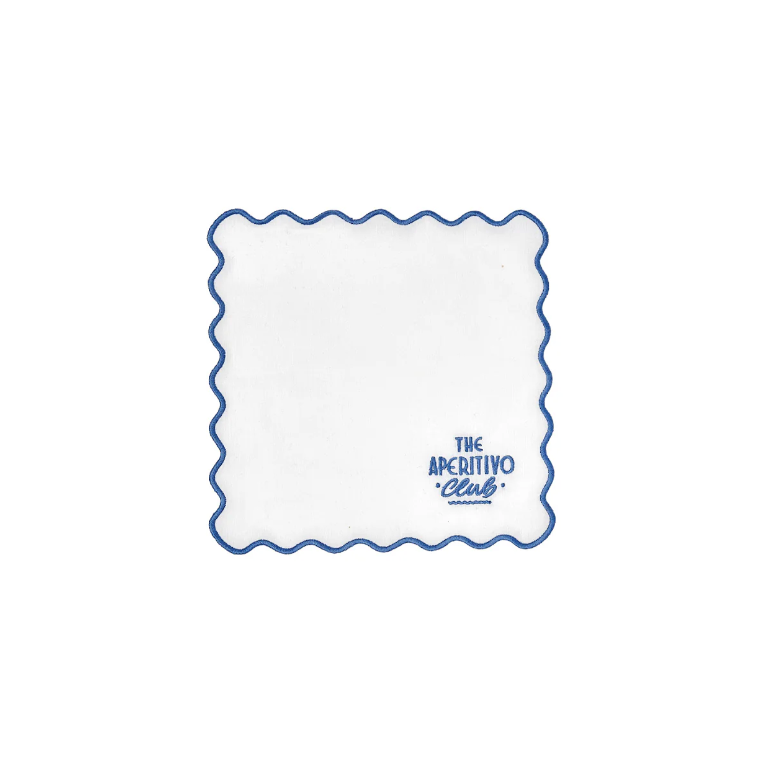 The Club - Set van 2 servetten - Blauw