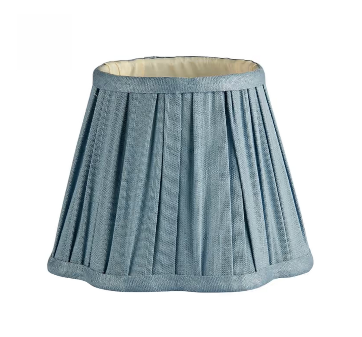 Lampenkap Scallop – Chambray Blauw (16 cm)
