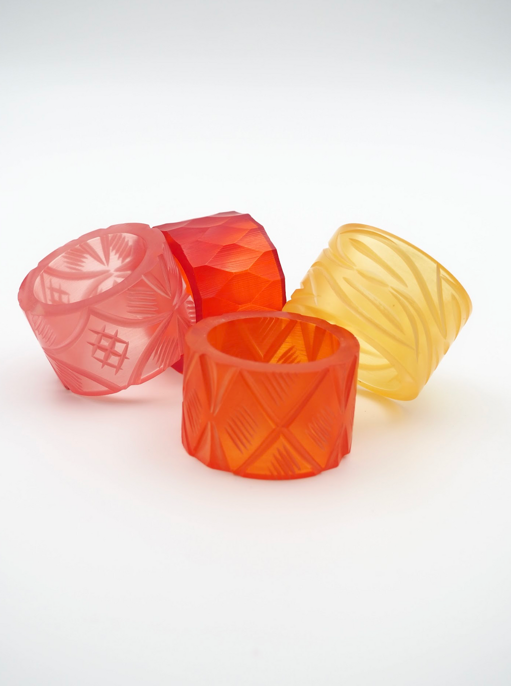 Napkin Rings – Colorful Resin Design