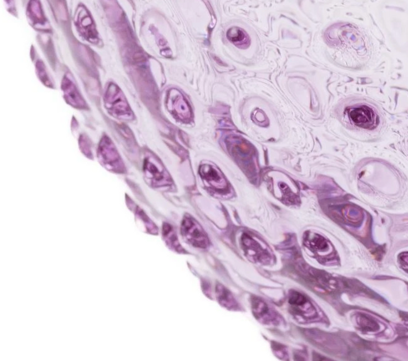 Round Crystal Vase - Lilla