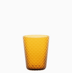 Melting Pod - Amber geel - Set van 6 Glazen