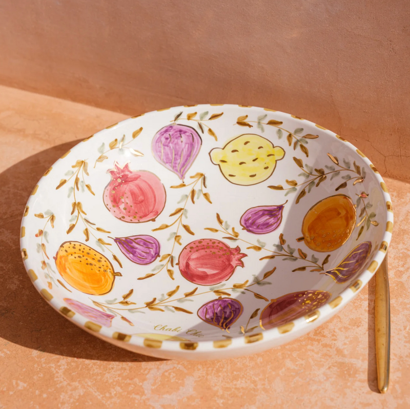 Keramische slakom "Tutti Frutti"  -  Ø 30 cm