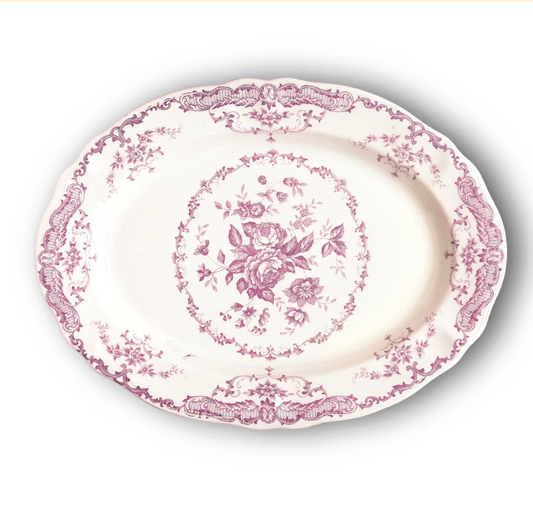 Rose - Serveerbord- Roze - Ø 30.5 cm