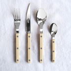 Sabre Bistrot - 4-piece cutlery set — Ivory