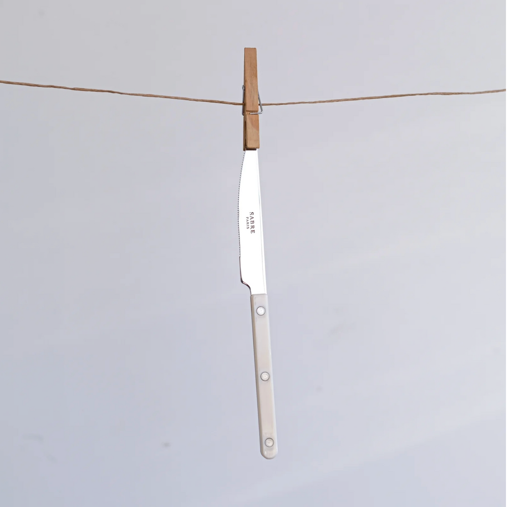 Sabre Bistrot - 4-piece cutlery set — Ivory