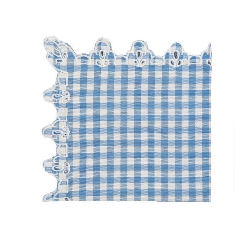 Amalfi Servet - Vichy Blauw