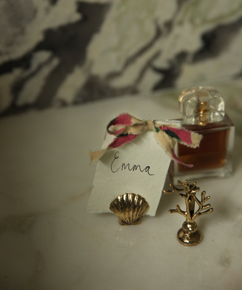 Kaart- en fotohouder "Schelp"