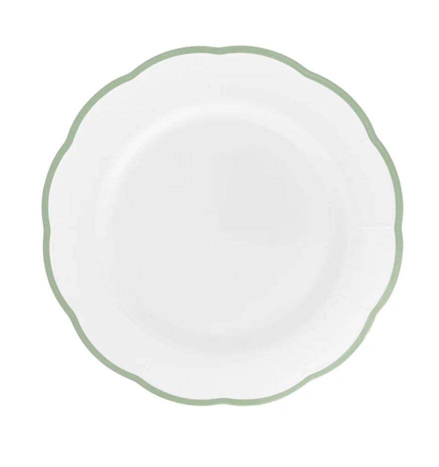 Petalo - Breakfast plate – Green – Ø 20.9 cm 