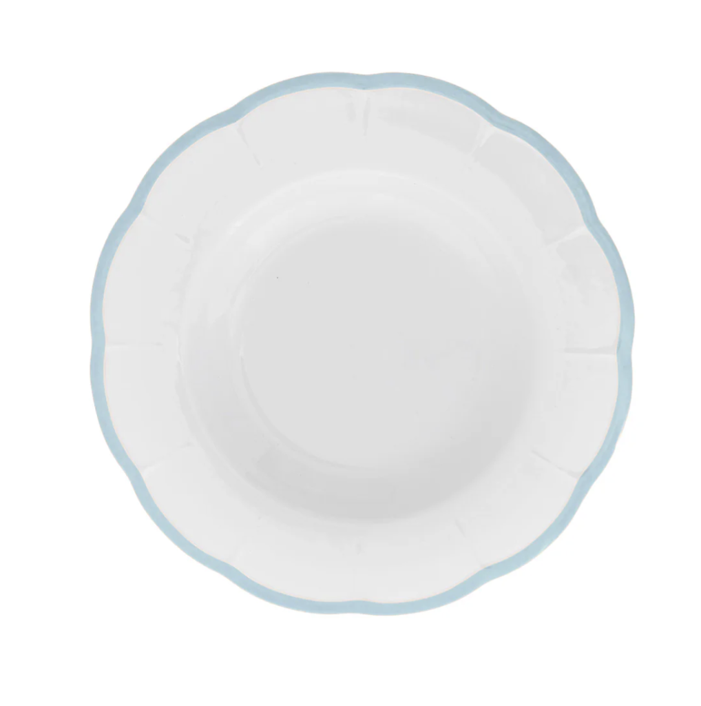Petalo - Deep plate - Blue - Ø 22.8 cm 