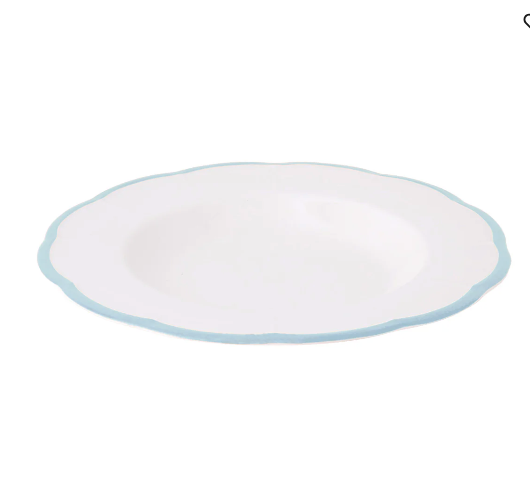 Petalo - Deep plate - Blue - Ø 22.8 cm 
