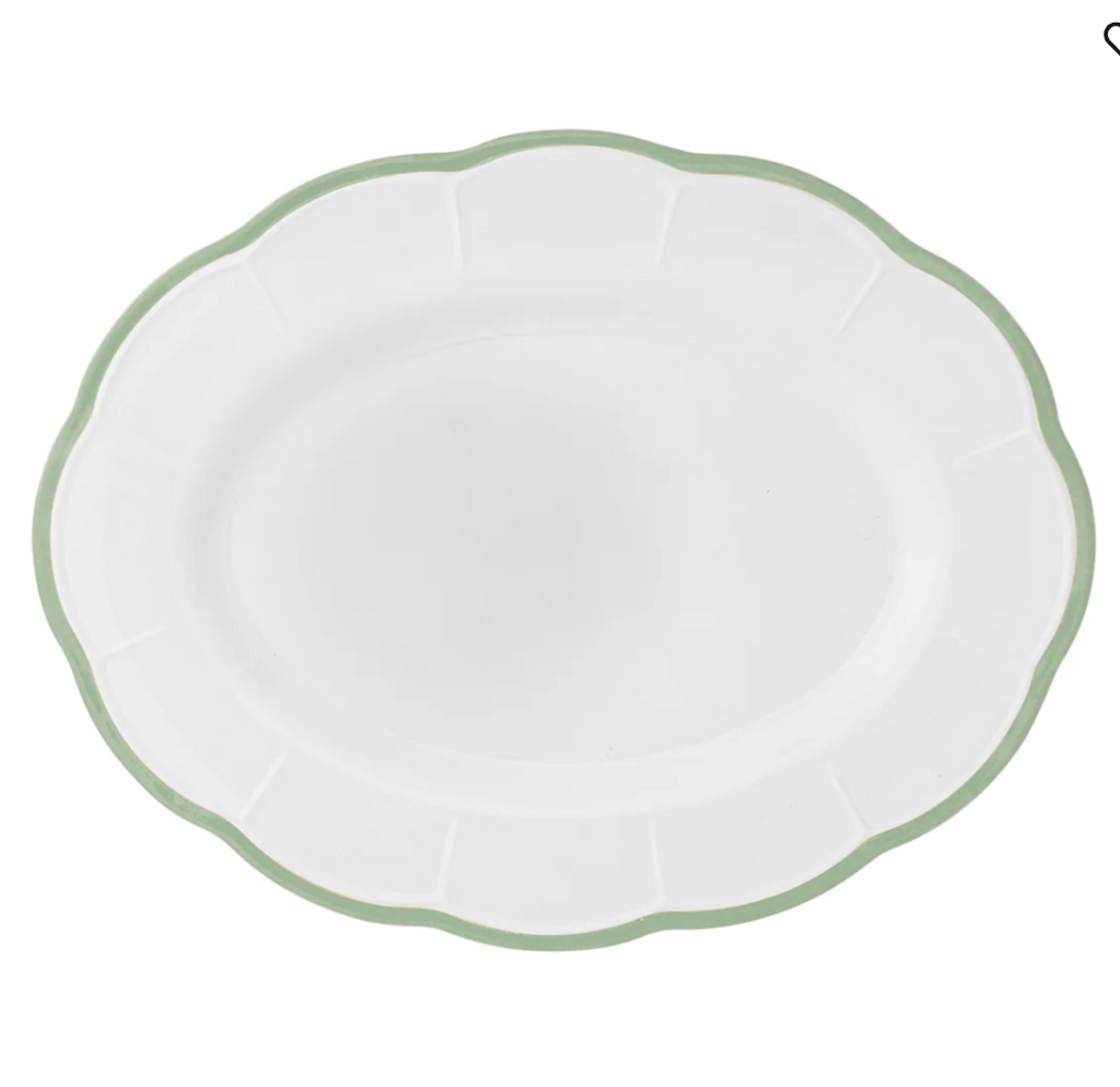 Petalo - Serving plate - Green - Ø 36 cm 