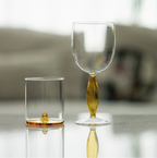 Drop Glass - Yellow (Set of 4) 